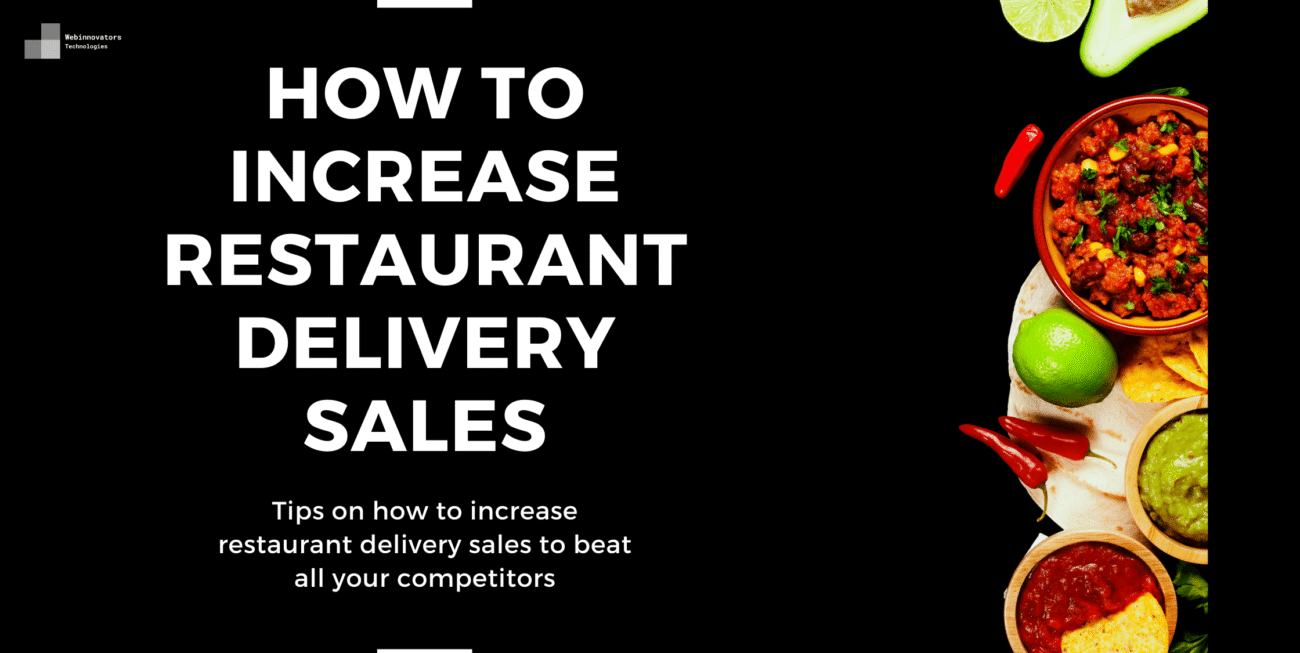 How to increase restaurant delivery sales