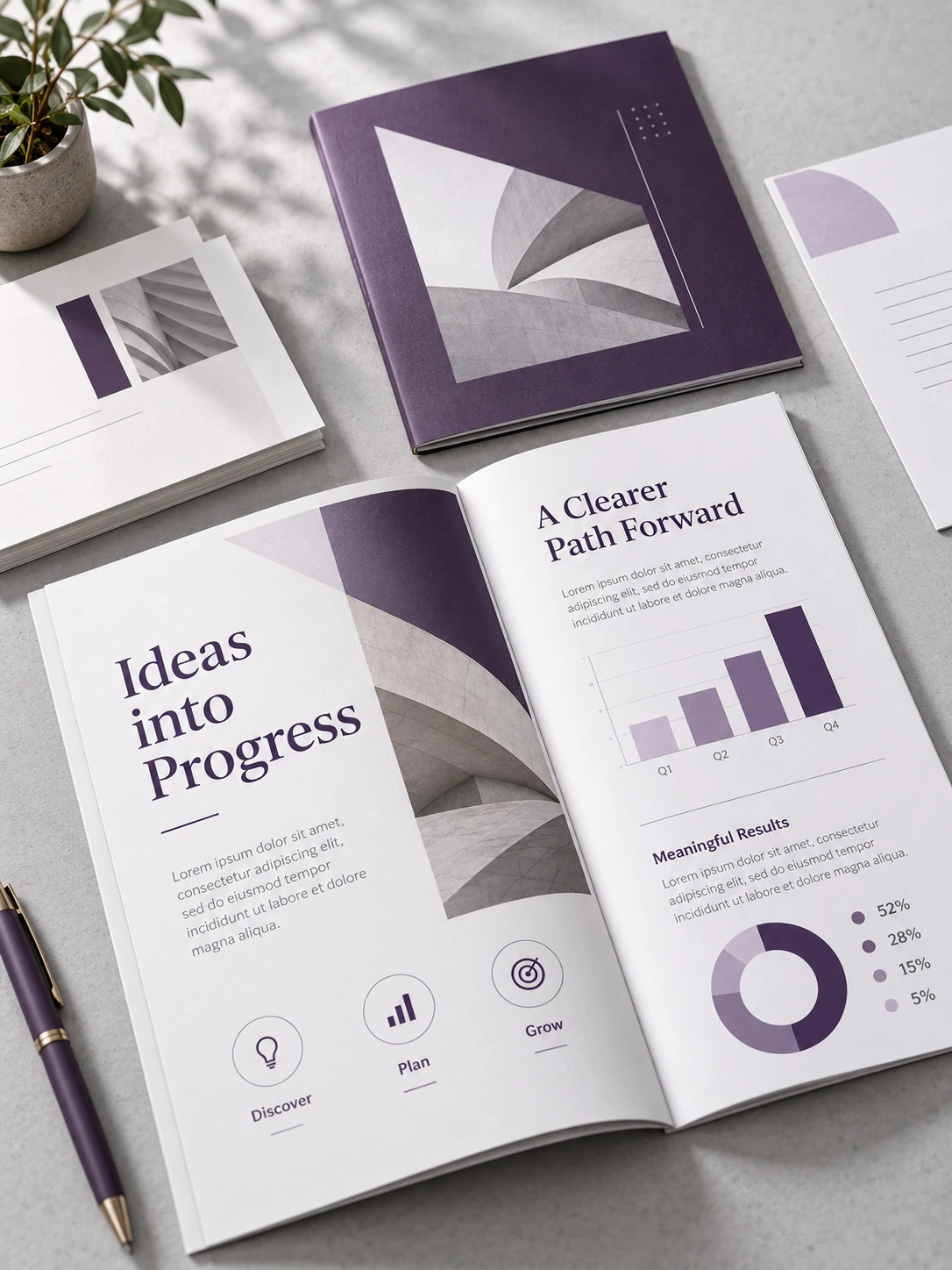 Graphic Design 12 Marketing Collateral illustrative design example